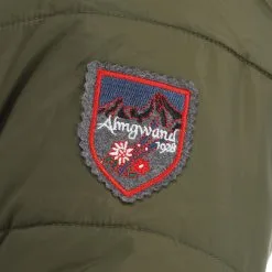 Almgwand, Stongerhohe Ski-jas Dames Olive Grijs, Groen -Cmp Ski-uitrusting Winkel almgwand stongerhohe aa jas gevoerd dames olive grijs groen 22almgw117v3 BI 14