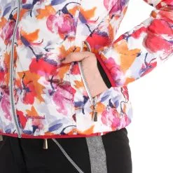 Almgwand, Weihnachtsegg Donsjas Dames Berry Roze -Cmp Ski-uitrusting Winkel almgwand weihnachtsegg aa jas gevoerd dames berry roze 22almgw116v3 BI 012