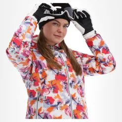 Almgwand, Weihnachtsegg Donsjas Dames Berry Wit 18 Almgwand, Weihnachtsegg Donsjas Dames Berry Wit -Cmp Ski-uitrusting Winkel almgwand weihnachtsegg aa jas gevoerd dames berry wit 22almgw116v1 BI 08