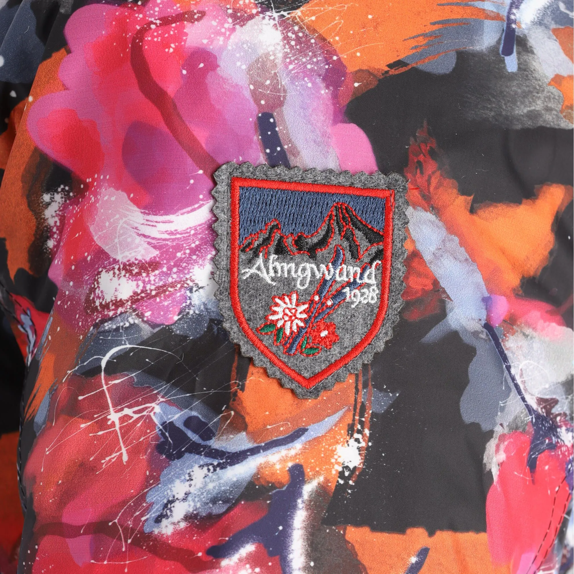 Almgwand, Weihnachtsegg Donsjas Dames Berry Zwart 11 Almgwand, Weihnachtsegg Donsjas Dames Berry Zwart - Afbeelding 11