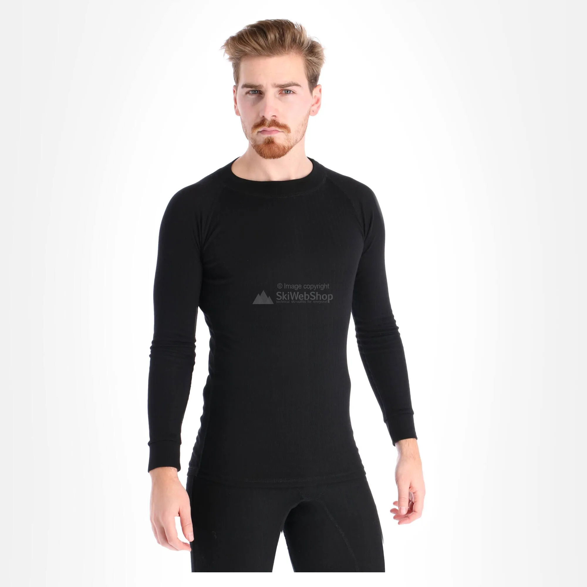 Avento, 2-pack, Thermoshirt, Heren, Zwart 5 Avento, 2-pack, Thermoshirt, Heren, Zwart - Afbeelding 5