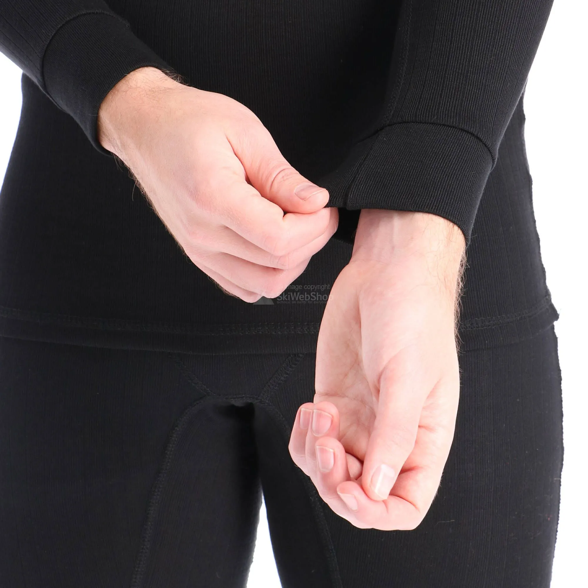 Avento, 2-pack, Thermoshirt, Heren, Zwart 6 Avento, 2-pack, Thermoshirt, Heren, Zwart - Afbeelding 6