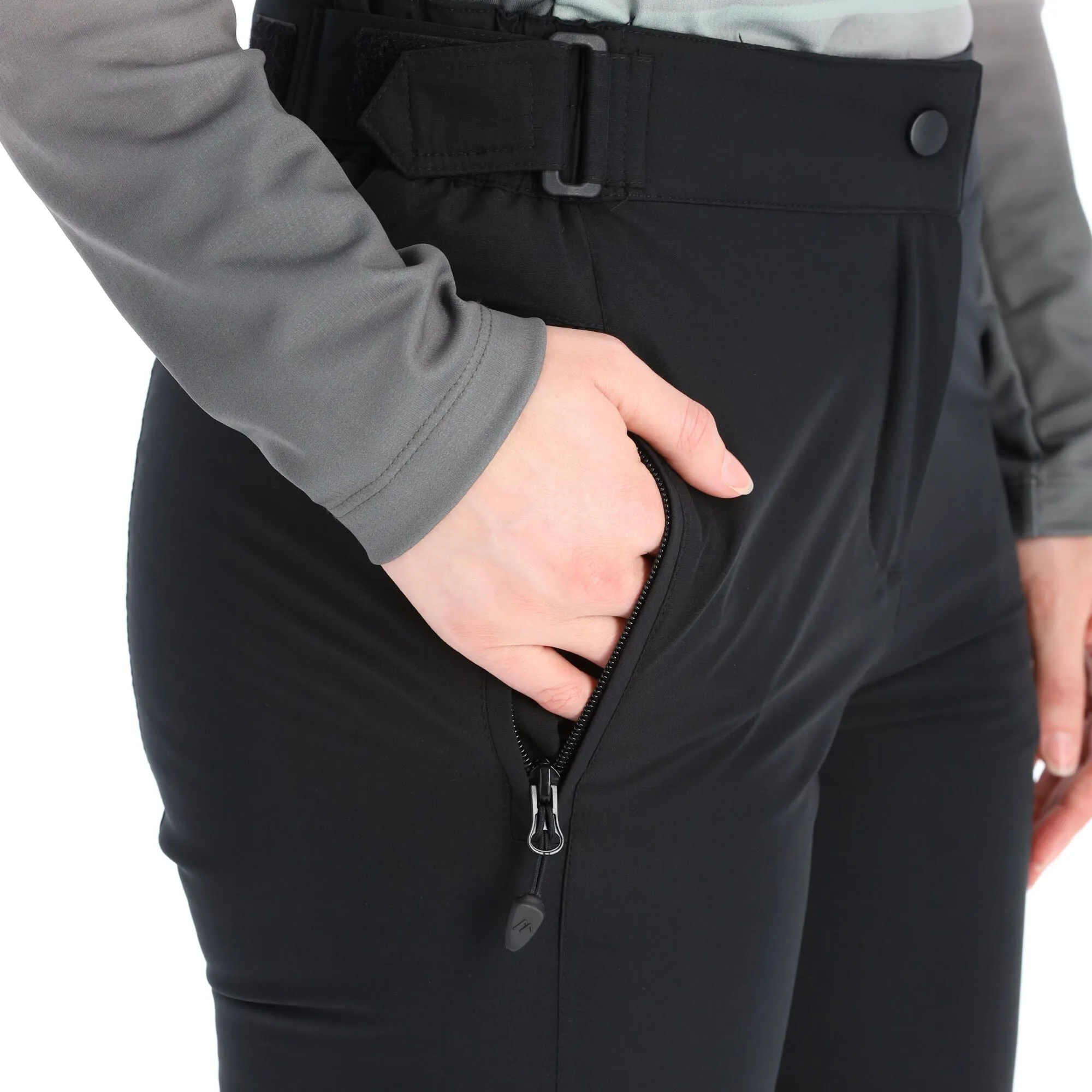 Maier Sports, Vroni Slim Skibroek Lang Model Dames Zwart 7 Maier Sports, Vroni Slim Skibroek Lang Model Dames Zwart - Afbeelding 7