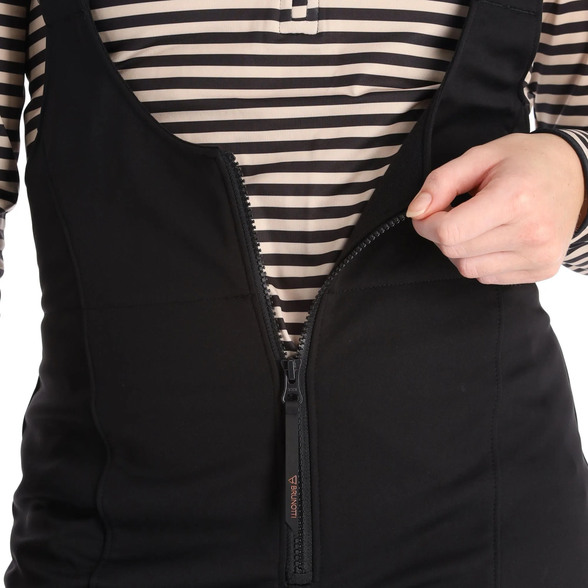 Brunotti, Avalanche Skibroek Dames Zwart 4 Brunotti, Avalanche Skibroek Dames Zwart - Afbeelding 4