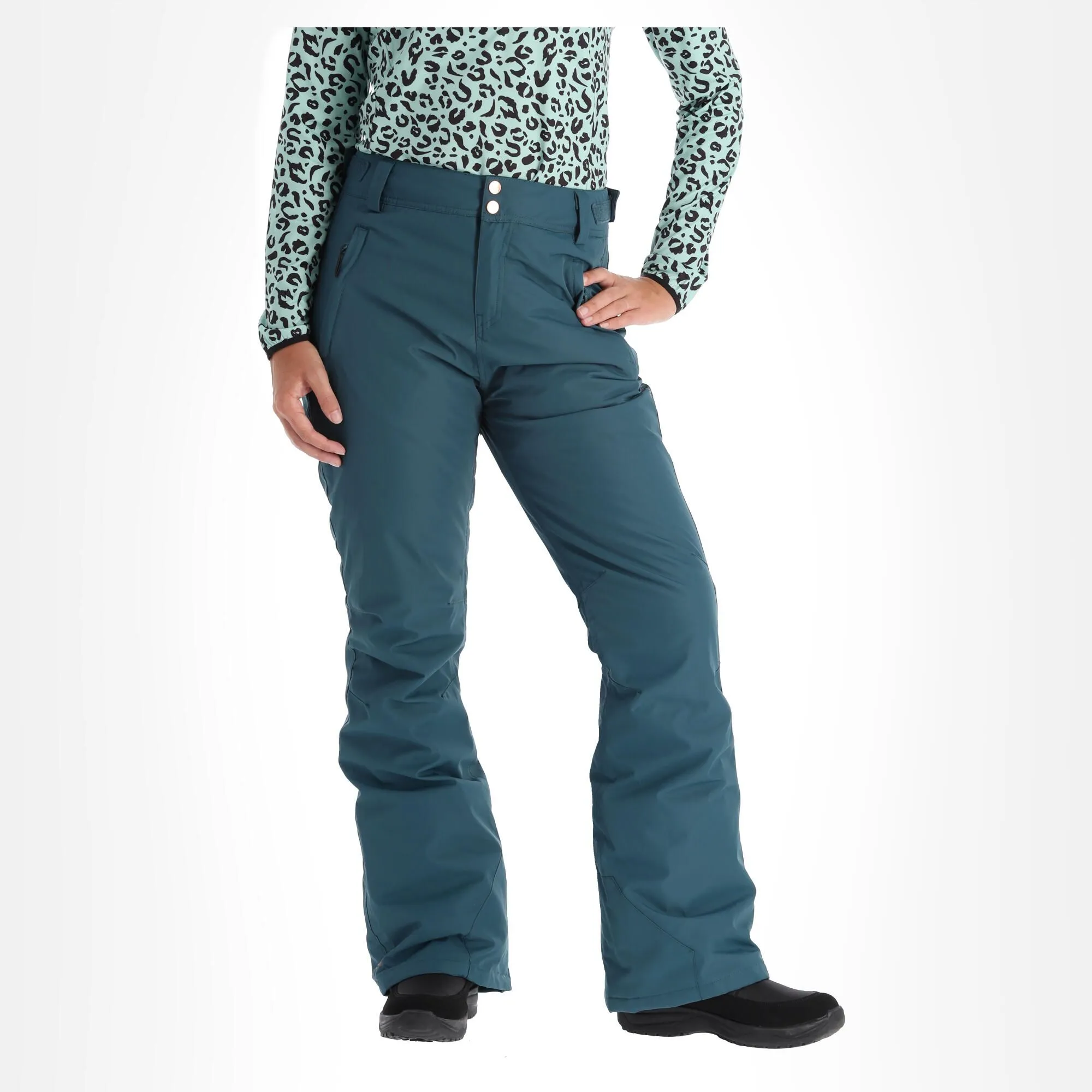 Brunotti, Bellavista Skibroek Dames Glass Groen 1 Brunotti, Bellavista Skibroek Dames Glass Groen