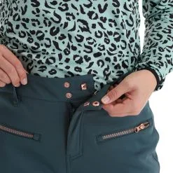 Brunotti, Coldlake-N Softshell Skibroek Dames Glass Groen -Cmp Ski-uitrusting Winkel brunotti coldlake n bc skibroek softshell dames glass groen 22bruno131v2 BI 06