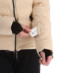 Brunotti, Mirai Ski-jas Dames Canvas Beige -Cmp Ski-uitrusting Winkel brunotti mirai aa jas gevoerd dames canvas beige 22bruno118v1 BI 08