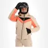 Brunotti, Snowbird Ski-jas Dames Canvas Beige