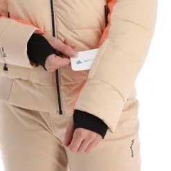 Brunotti, Snowbird Ski-jas Dames Canvas Beige -Cmp Ski-uitrusting Winkel brunotti snowbird aa jas gevoerd dames canvas beige 22bruno117v1 BI 08