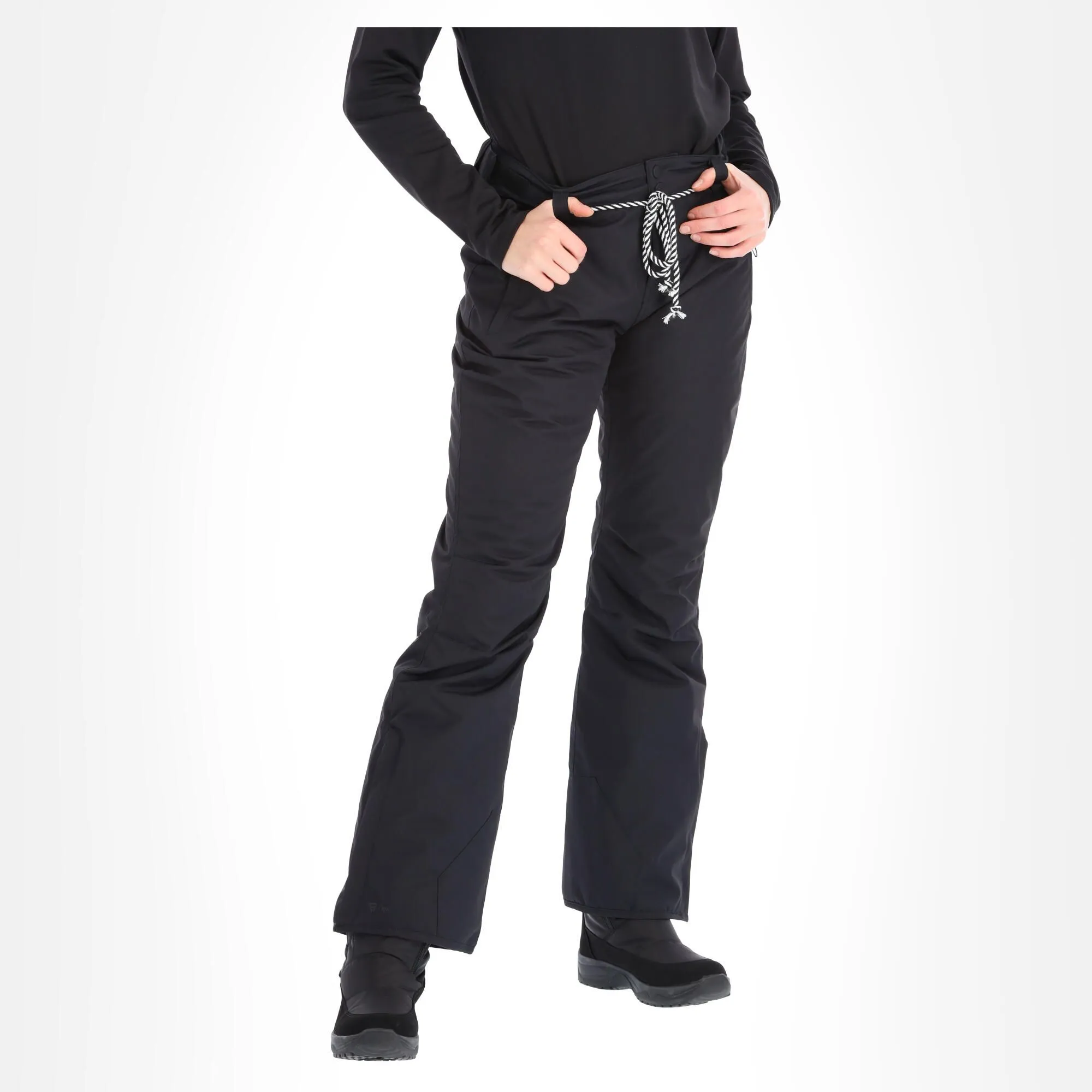 Brunotti, Sunleaf Women Snowpants Skibroek Slim Fit Dames Zwart 4 Brunotti, Sunleaf Women Snowpants Skibroek Slim Fit Dames Zwart - Afbeelding 4