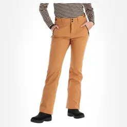 Brunotti, Tavors-N Softshell Skibroek Dames Hazel Bruin