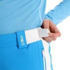 CMP, 30W0806 Skibroek Dames Turquioise Blauw -Cmp Ski-uitrusting Winkel cmp 30w0806 ba skibroek gevoerd dames turquioise blauw 22cmpxx103v3 BI 06