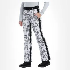 CMP, 31W0046 Skibroek Dames Wit, Zwart