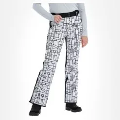 CMP, 31W0046 Skibroek Dames Wit, Zwart -Cmp Ski-uitrusting Winkel cmp 31w0046 ba skibroek gevoerd dames wit zwart 22cmpxx117v1 BI 04