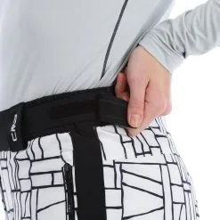 CMP, 31W0046 Skibroek Dames Wit, Zwart -Cmp Ski-uitrusting Winkel cmp 31w0046 ba skibroek gevoerd dames wit zwart 22cmpxx117v1 BI 06