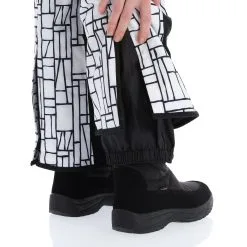 CMP, 31W0046 Skibroek Dames Wit, Zwart -Cmp Ski-uitrusting Winkel cmp 31w0046 ba skibroek gevoerd dames wit zwart 22cmpxx117v1 BI 07