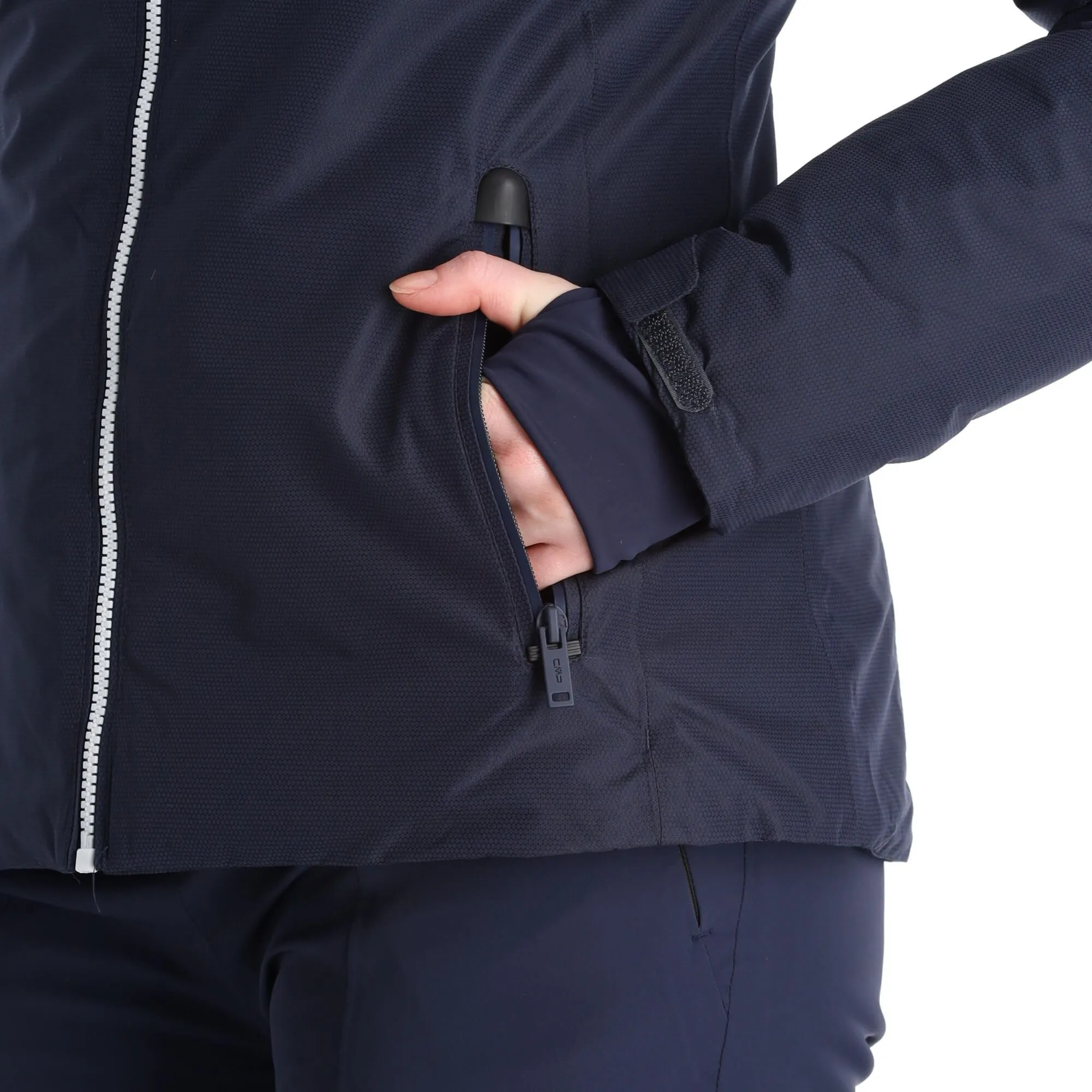 CMP, 31W0056 Ski-jas Dames Blauw 10 CMP, 31W0056 Ski-jas Dames Blauw - Afbeelding 10