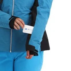 CMP, 31W0056 Ski-jas Dames Turquioise Blauw -Cmp Ski-uitrusting Winkel cmp 31w0056 aa jas gevoerd dames turquioise blauw 22cmpxx118v5 BI 08