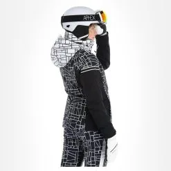 Cmp Ski-uitrusting Winkel -Cmp Ski-uitrusting Winkel cmp 31w0076 aa jas gevoerd dames wit zwart 22cmpxx119v2 BI 03