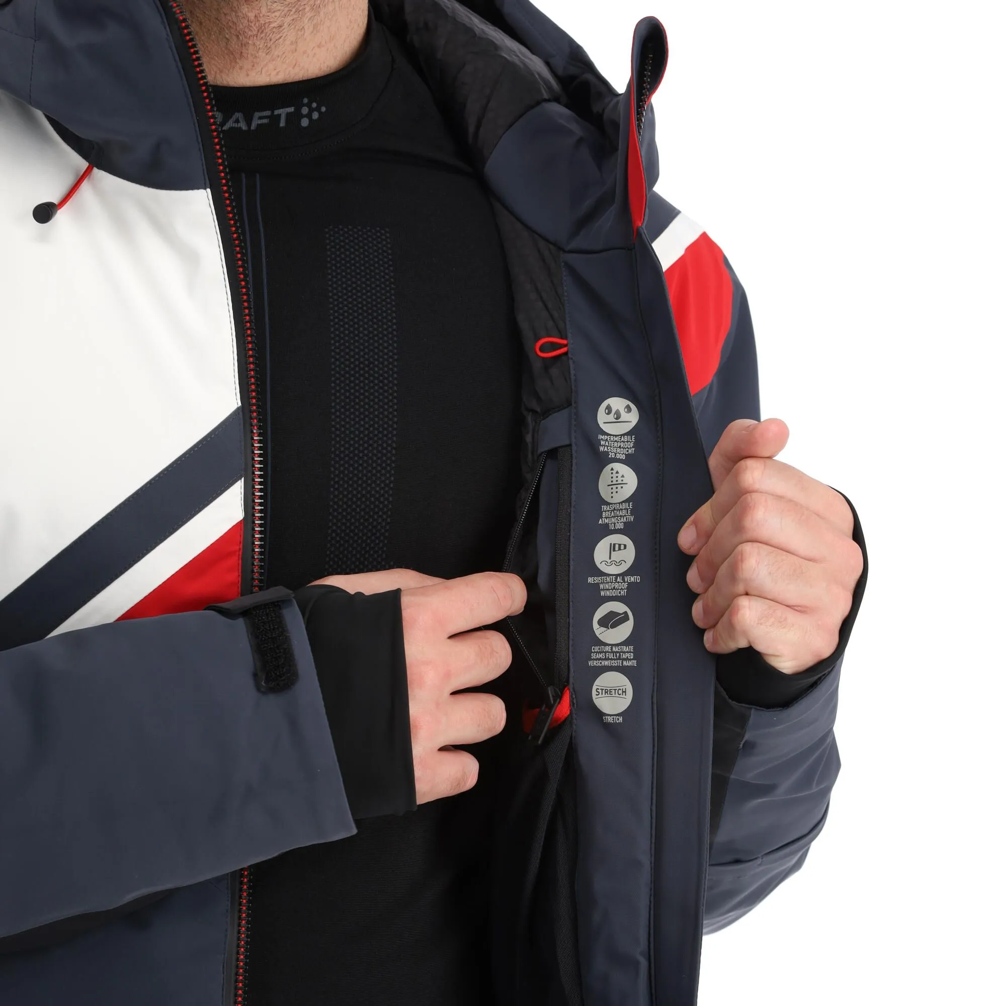 CMP, 31W0097 Ski-jas Heren Titanio Grijs 7 CMP, 31W0097 Ski-jas Heren Titanio Grijs - Afbeelding 7