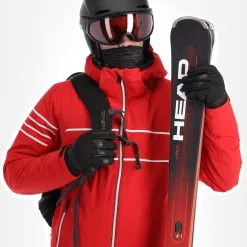 CMP, 31W0117 Ski-jas Heren Ferrari Rood -Cmp Ski-uitrusting Winkel cmp 31w0117 aa jas gevoerd heren ferrari rood 22cmpxx121v1 BI 05