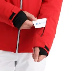 CMP, 31W0117 Ski-jas Heren Ferrari Rood -Cmp Ski-uitrusting Winkel cmp 31w0117 aa jas gevoerd heren ferrari rood 22cmpxx121v1 BI 07