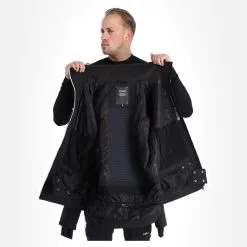 CMP, 31W0117 Ski-jas Heren Zwart -Cmp Ski-uitrusting Winkel cmp 31w0117 aa jas gevoerd heren zwart 22cmpxx121v2 BI 06