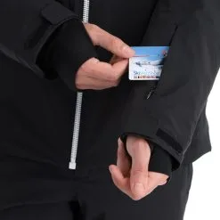 CMP, 31W0117 Ski-jas Heren Zwart -Cmp Ski-uitrusting Winkel cmp 31w0117 aa jas gevoerd heren zwart 22cmpxx121v2 BI 11