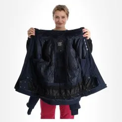 CMP, 31W0196F Ski-jas Dames Blauw -Cmp Ski-uitrusting Winkel cmp 31w0196f aa jas gevoerd dames blauw 22cmpxx124v5 BI 06