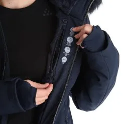 CMP, 31W0196F Ski-jas Dames Blauw -Cmp Ski-uitrusting Winkel cmp 31w0196f aa jas gevoerd dames blauw 22cmpxx124v5 BI 11