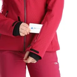 CMP, 31W0196F Ski-jas Dames Sangria Paars -Cmp Ski-uitrusting Winkel cmp 31w0196f aa jas gevoerd dames sangria paars 22cmpxx124v2 BI 08