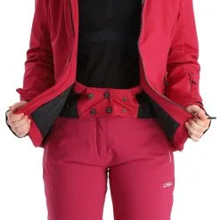 CMP, 31W0196F Ski-jas Dames Sangria Paars -Cmp Ski-uitrusting Winkel cmp 31w0196f aa jas gevoerd dames sangria paars 22cmpxx124v2 BI 09