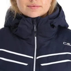 CMP, 31W0216 Ski-jas Dames Blauw -Cmp Ski-uitrusting Winkel cmp 31w0216 aa jas gevoerd dames blauw 22cmpxx125v1 BI 07