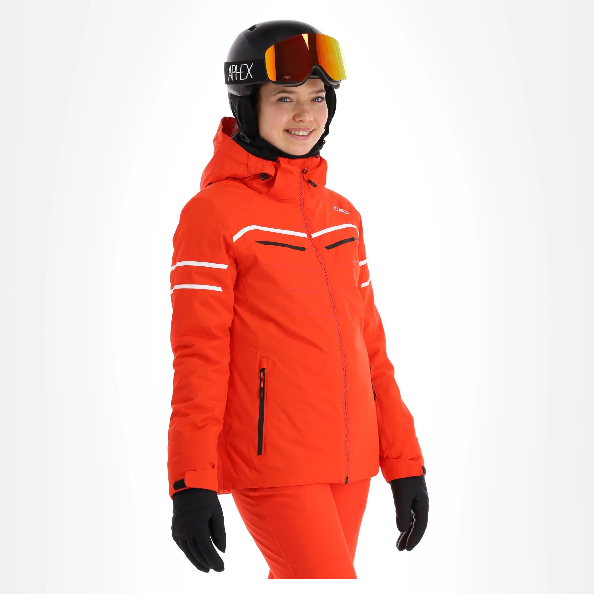 CMP, 31W0216 Ski-jas Dames Grenadine Rood 3 CMP, 31W0216 Ski-jas Dames Grenadine Rood - Afbeelding 3