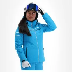 CMP, 31W0216 Ski-jas Dames Turquioise Blauw -Cmp Ski-uitrusting Winkel cmp 31w0216 aa jas gevoerd dames turquioise blauw 22cmpxx125v3 BI 04