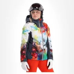 CMP, 31W0236 Ski-jas Dames Multicolor -Cmp Ski-uitrusting Winkel cmp 31w0236 aa jas gevoerd dames multicolor 22cmpxx126v1 BI 04