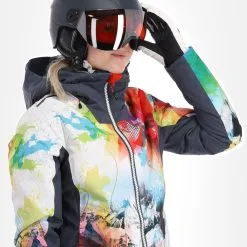 CMP, 31W0236 Ski-jas Dames Multicolor -Cmp Ski-uitrusting Winkel cmp 31w0236 aa jas gevoerd dames multicolor 22cmpxx126v1 BI 05