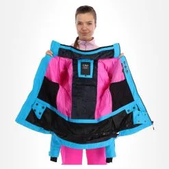 CMP, 31W0246 Ski-jas Dames Turquioise Blauw -Cmp Ski-uitrusting Winkel cmp 31w0246 aa jas gevoerd dames turquioise blauw 22cmpxx127v2 BI 06