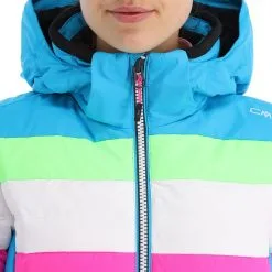 CMP, 31W0246 Ski-jas Dames Turquioise Blauw -Cmp Ski-uitrusting Winkel cmp 31w0246 aa jas gevoerd dames turquioise blauw 22cmpxx127v2 BI 11