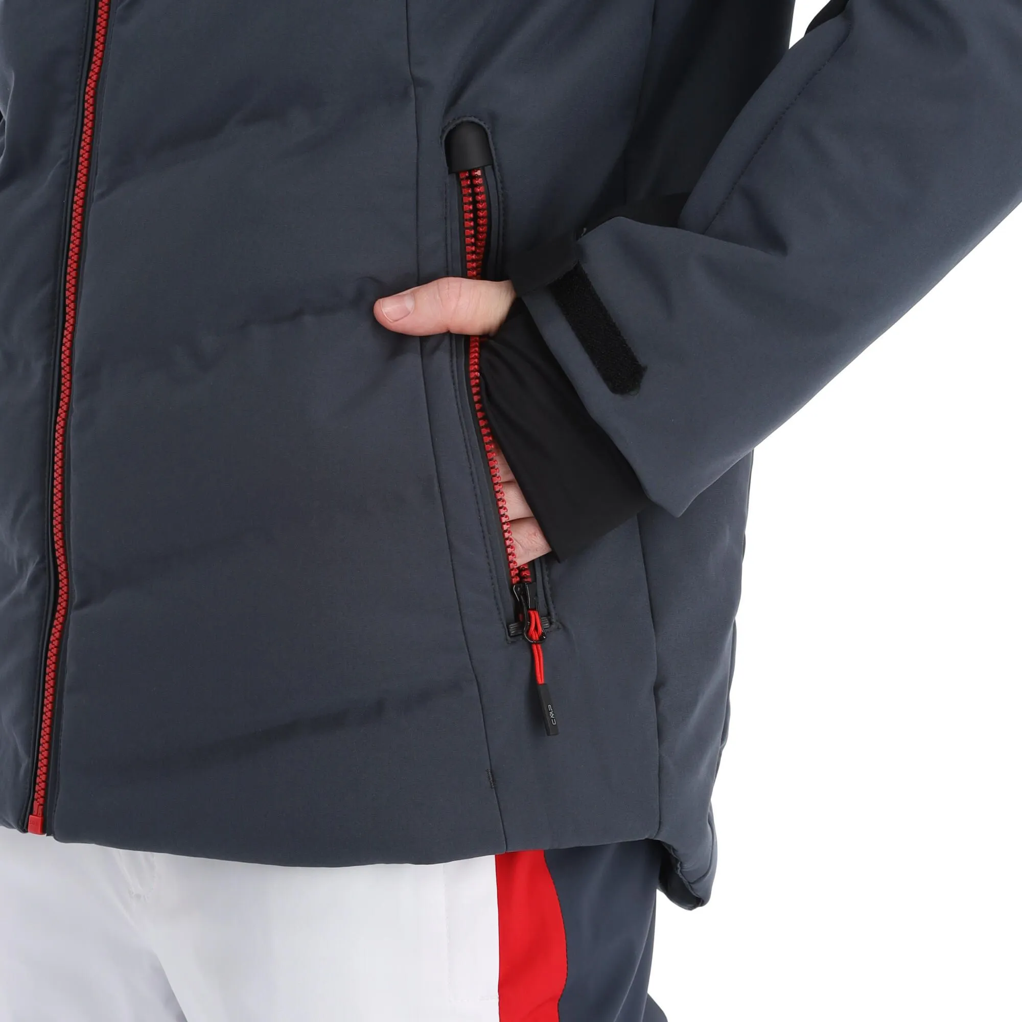 CMP, 32W0137 Ski-jas Heren Titanio Grijs 10 CMP, 32W0137 Ski-jas Heren Titanio Grijs - Afbeelding 10