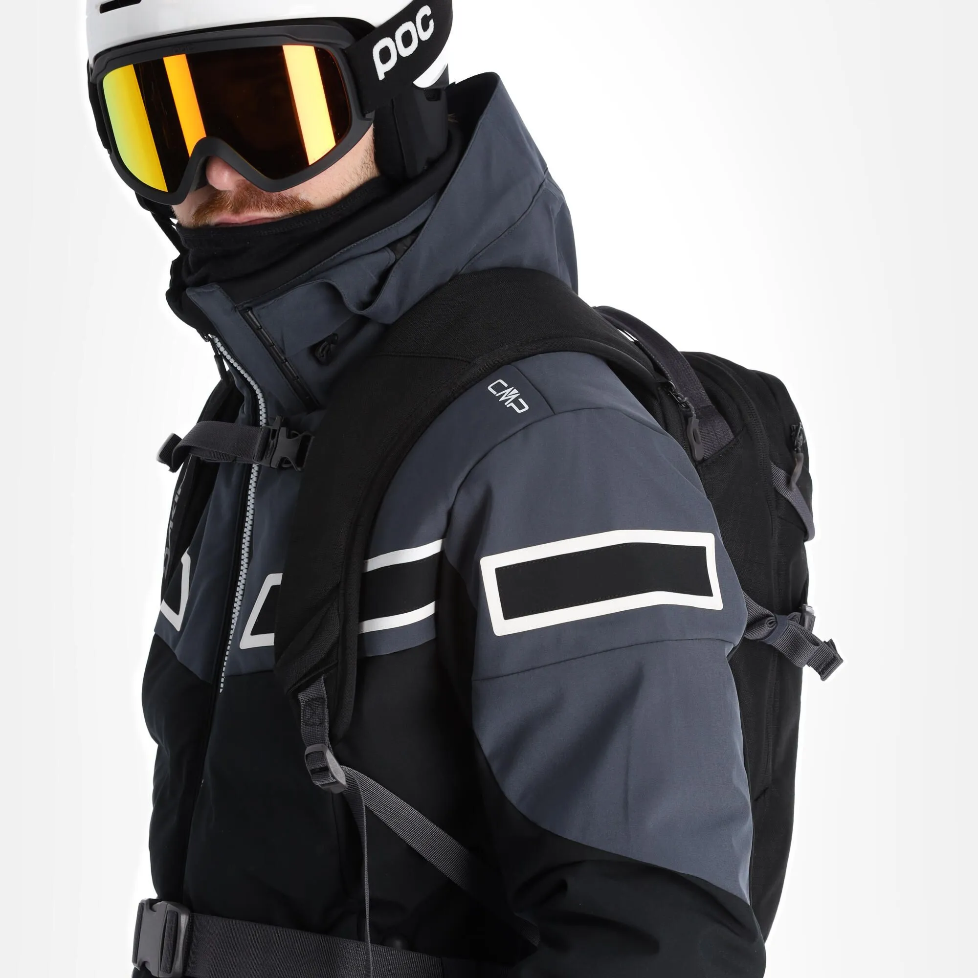 CMP, 32W0137 Ski-jas Heren Zwart 4 CMP, 32W0137 Ski-jas Heren Zwart - Afbeelding 4