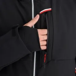 CMP, 32W0157 Ski-jas Heren Zwart -Cmp Ski-uitrusting Winkel cmp 32w0157 aa jas gevoerd heren zwart 22cmpxx140v4 BI 13