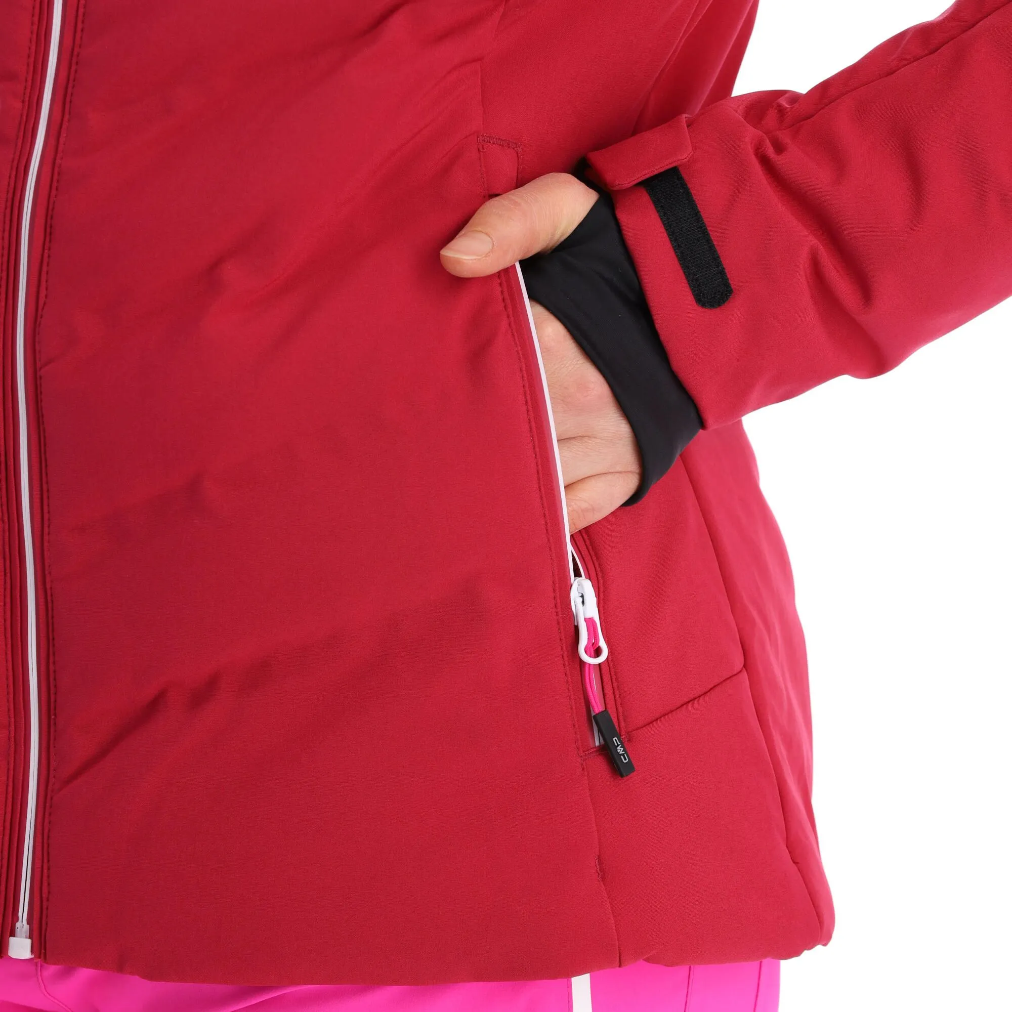 CMP, 32W0216 Ski-jas Dames Sangria Paars 8 CMP, 32W0216 Ski-jas Dames Sangria Paars - Afbeelding 8