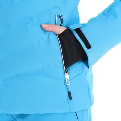 CMP, 32W0216 Ski-jas Dames Turquioise Blauw -Cmp Ski-uitrusting Winkel cmp 32w0216 aa jas gevoerd dames turquioise blauw 22cmpxx142v2 BI 12