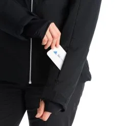 CMP, 32W0216 Ski-jas Dames Zwart -Cmp Ski-uitrusting Winkel cmp 32w0216 aa jas gevoerd dames zwart 22cmpxx142v4 BI 06