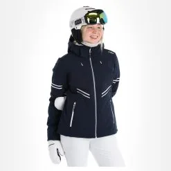 CMP, 32W0226 Ski-jas Dames Blauw -Cmp Ski-uitrusting Winkel cmp 32w0226 aa jas gevoerd dames blauw 22cmpxx143v5 BI 04