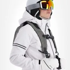 CMP, 32W0226 Ski-jas Dames Wit -Cmp Ski-uitrusting Winkel cmp 32w0226 aa jas gevoerd dames wit 22cmpxx143v2 BI 05