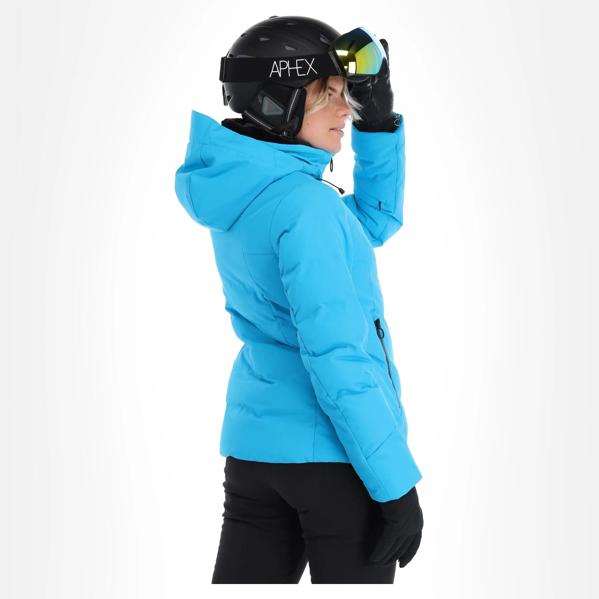 CMP, 32W0266 Ski-jas Dames Turquioise Blauw 2 CMP, 32W0266 Ski-jas Dames Turquioise Blauw - Afbeelding 2