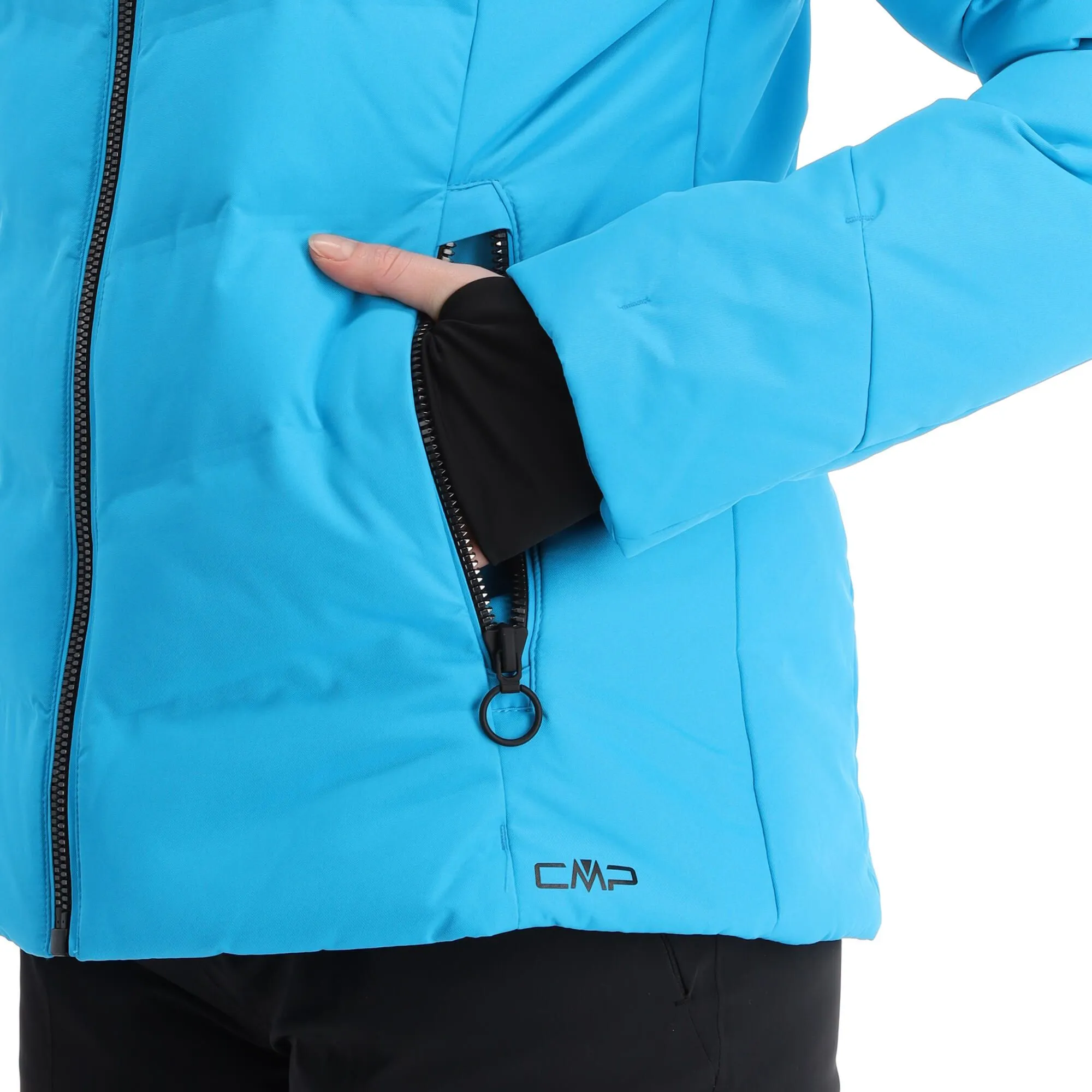 CMP, 32W0266 Ski-jas Dames Turquioise Blauw 9 CMP, 32W0266 Ski-jas Dames Turquioise Blauw - Afbeelding 9