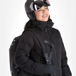 CMP, 32W0266 Ski-jas Dames Zwart -Cmp Ski-uitrusting Winkel cmp 32w0266 aa jas gevoerd dames zwart 22cmpxx146v2 BI 05